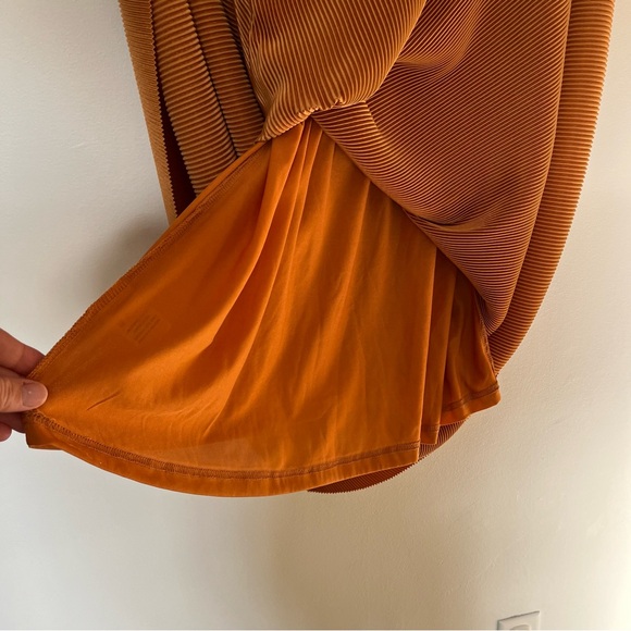 Baltic Born Ribbed Maxi Dress in Burnt Orange Women’s Size Small - Picture 3 of 9
